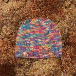 Handmade Rainbow Hat